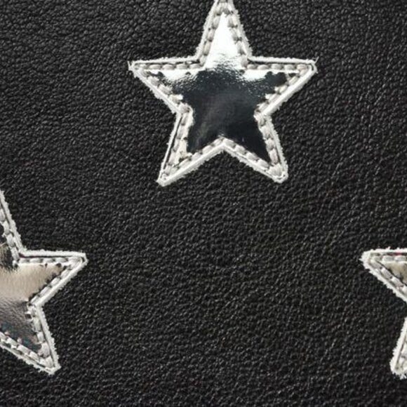 Saint Laurent Wallet YSL Foldable Wallet Star Leather Black - Picture 8 of 8